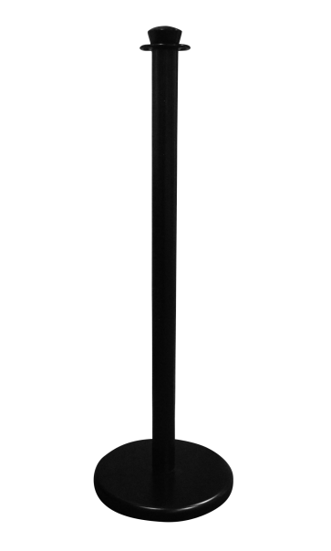 Avspärrningsstolpe Luxor (För utomhusbruk)-Black