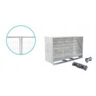 Byggegjerde Standard - Komplett pakke (105 m)