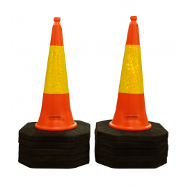 Trafikkeglepakke 100 cm (10 stk)