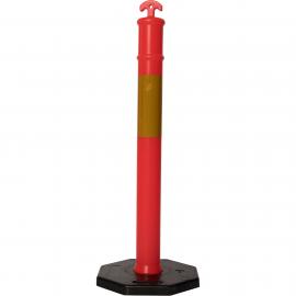 Flexibarrier T-Top Bollard med base