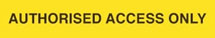 AUTHORISED ACCESS ONLY